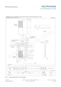 74LVTN16245BBQ Datasheet Page 13