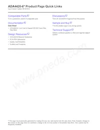 ADA4420-6ARUZ-RL Datenblatt Seite 2