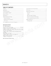 ADA4420-6ARUZ-RL Datasheet Page 3