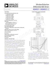 ADA4937-2YCPZ-R2 Datenblatt Cover