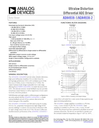 ADA4938-2ACPZ-R2 Datenblatt Cover