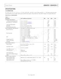 ADA4939-2YCPZ-R2 Datasheet Pagina 3
