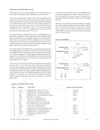 ALD2321ASCL Datasheet Page 2