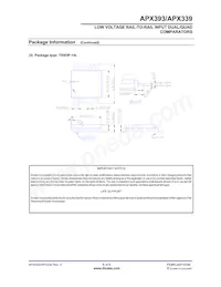 APX393SG-13 Datasheet Page 8