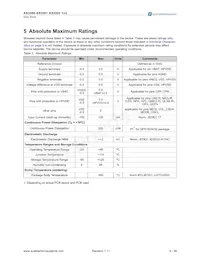 AS3502-EQFP Datasheet Pagina 8