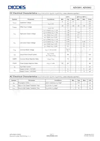 AZV3002RL-7 Datasheet Page 3