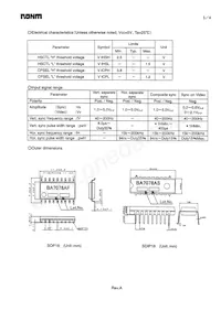 BA7078AF-E2 Datasheet Page 3