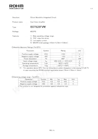 BD7628FVM-TR Datasheet Cover
