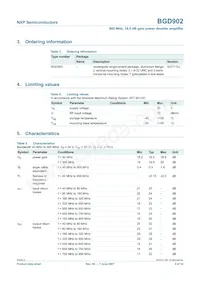 BGD902 Datasheet Page 2