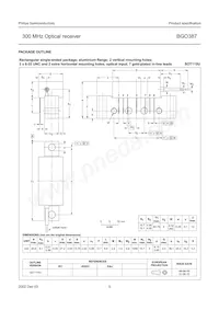 BGO387 Datasheet Pagina 5