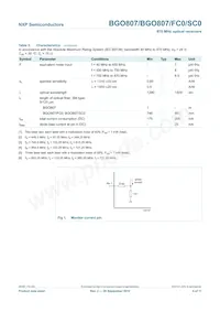 BGO807C/SC0 Datasheet Page 4