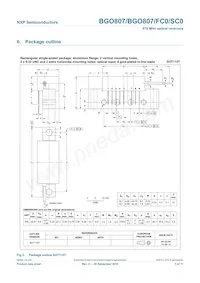 BGO807C/SC0 Datasheet Page 5