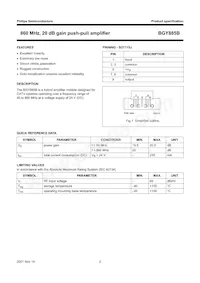 BGY885B Datenblatt Seite 2