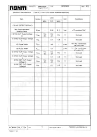 BH7623KS2 Datasheet Pagina 9