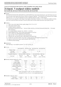 BH76333FVM-TR Datasheet Page 2