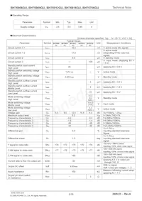 BH76909GU-E2 Datasheet Page 2