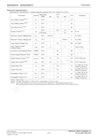 BU5255SHFV-TR Datasheet Pagina 3