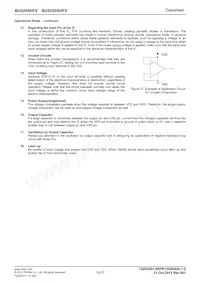 BU5255SHFV-TR Datasheet Page 15