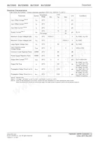 BU7250SG-TR Datasheet Page 3