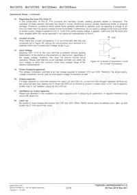 BU7252SFVM-TR Datasheet Page 23