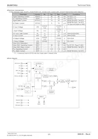 BU9972GU-E2 Datasheet Page 2