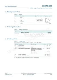 CGD1042HI Datasheet Page 2