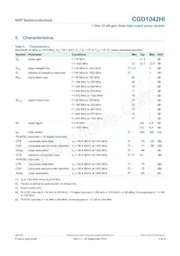 CGD1042HI Datasheet Page 3