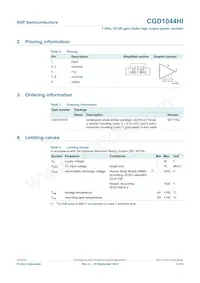 CGD1044HI Datasheet Page 2