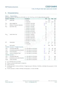 CGD1044HI Datasheet Page 3