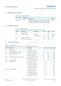 CGD942C Datasheet Page 2