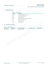 CGY1032 Datasheet Page 5