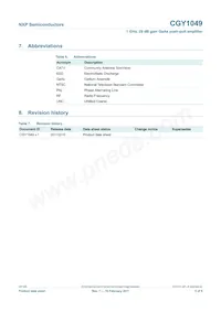 CGY1049 Datasheet Page 5