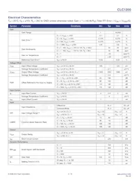 CLC1200ICF Datasheet Pagina 3