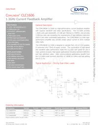 CLC1606IST5 Datasheet Cover