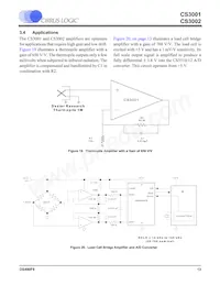 CS3001-ISZR Datasheet Page 13