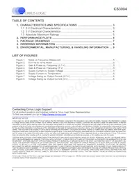 CS3004-FSZ Datasheet Page 2