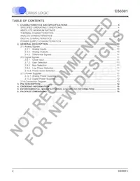 CS3301-ISZR Datasheet Page 2