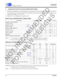 CS3301-ISZR Datasheet Pagina 4