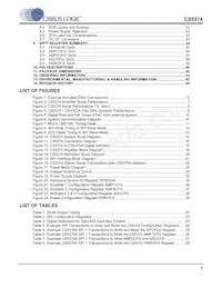 CS5374-CNZ Datasheet Pagina 3