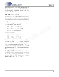 CS5374-CNZ數據表 頁面 17