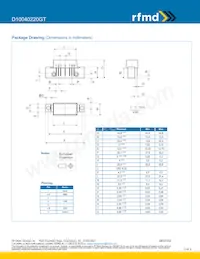 D10040220GT Datasheet Page 3