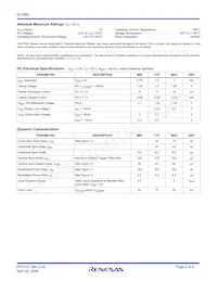 EL1883IS-T13 Datasheet Page 2