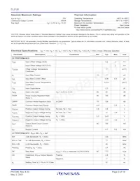 EL2126CWZ-T7 Datasheet Page 3
