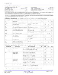 EL2250CSZ-T7 Datasheet Page 3