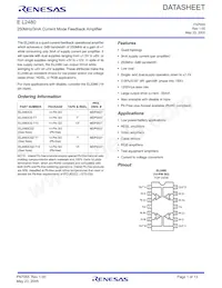 EL2480CSZ-T13 Datasheet Cover