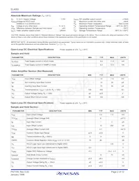 EL4093CSZ-T7 Datasheet Page 2
