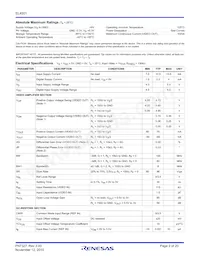 EL4501IUZ-T7 Datasheet Page 2