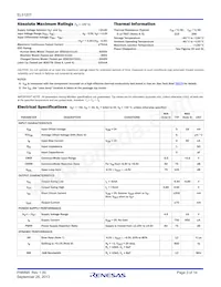 EL5120TIWTZ-T7 Datasheet Page 3