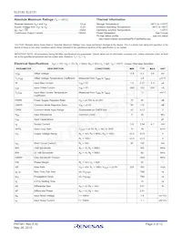 EL5131IWZ-T7A Datasheet Page 2