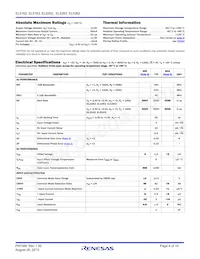 EL5163ICZ-T7A Datasheet Page 4
